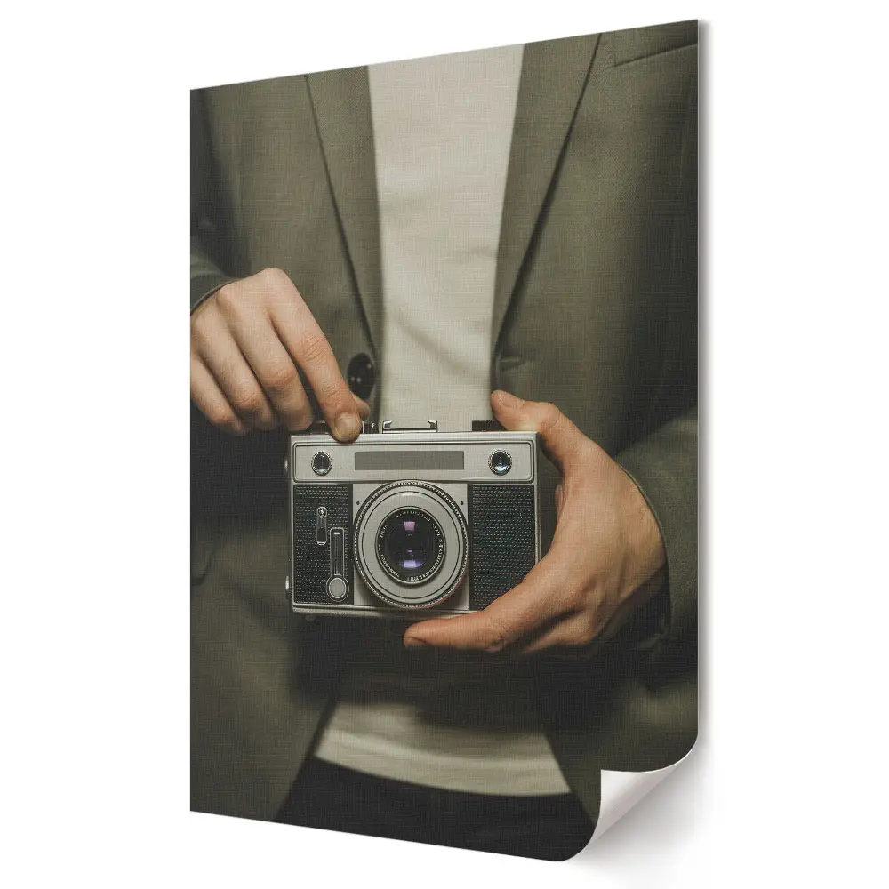 Plakat na materiale polycanvas Elegancja i Pasja Fotografii