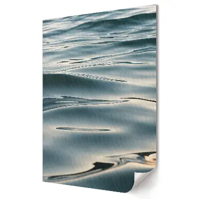Plakat na materiale polycanvas Spokój Wody Odbicia i Fale