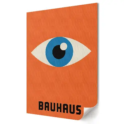 Plakat na materiale polycanvas Bauhaus Sztuka i Wzornictwo w Oczach