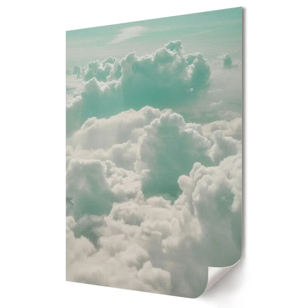 Plakat na materiale polycanvas Spokojne niebo w chmurach