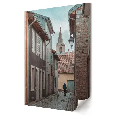 Plakat na materiale polycanvas Urokliwe uliczki starego miasta