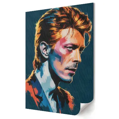 Nowoczesny plakat dekoracyjny Ikona muzyki w stylu pop-art