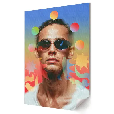 Stylowy plakat na ścianę Energia i styl w kolorach