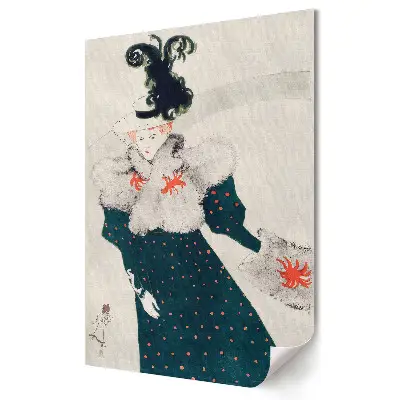 Nowoczesny plakat dekoracyjny Elegancja w stylu retro z detalami