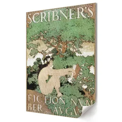 Grafika ścienna na płótnie Scribner's Fiction Nature and Imagination