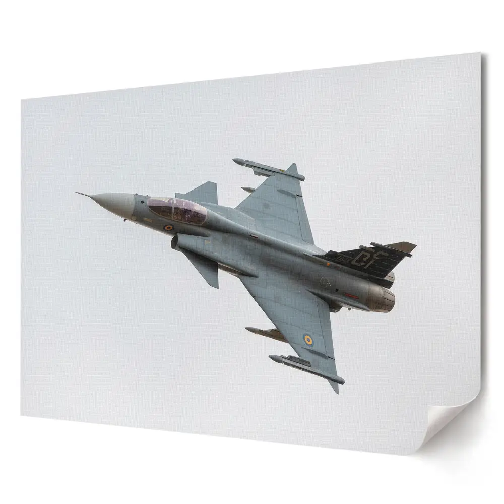 Plakat ścienny premium Nowoczesny myśliwiec w locie