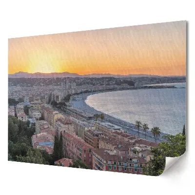 Plakat ścienny premium Zachód słońca nad Niceą