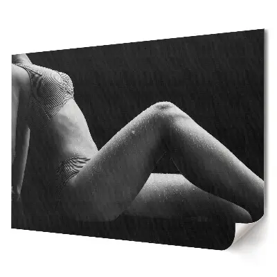 Elegancki plakat do salonu Elegancja w czerni i bieli