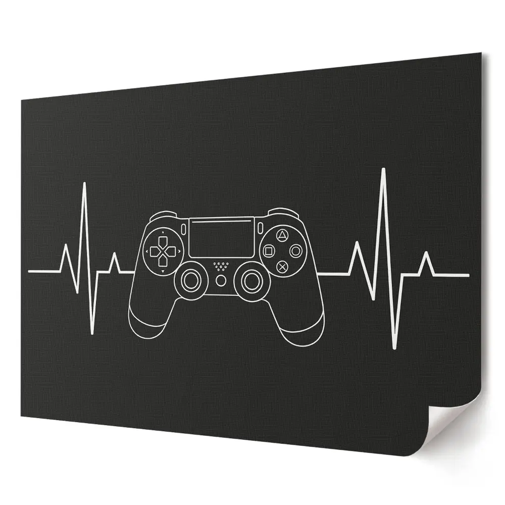 Artystyczny wydruk na płótnie Gaming jako styl życia i pasja