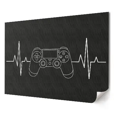 Artystyczny wydruk na płótnie Gaming jako styl życia i pasja