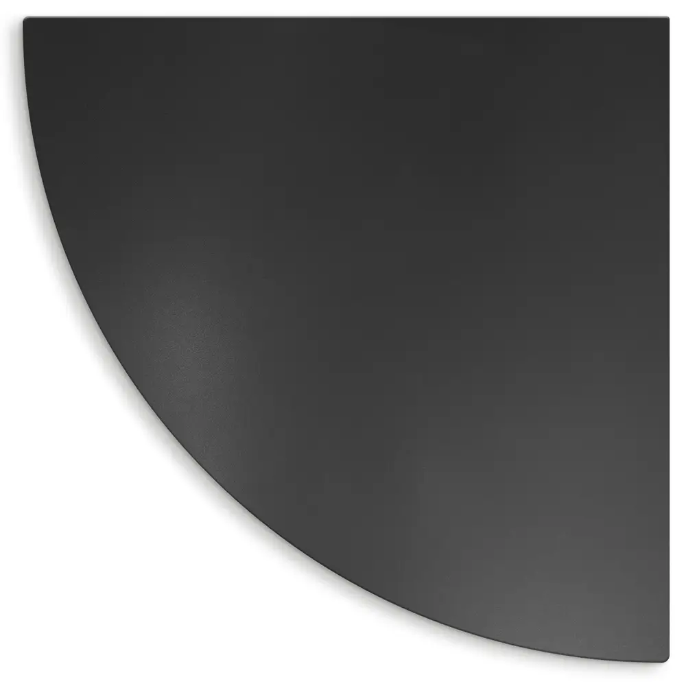 w kształcie ćwiartki koła 100x100 cm Osłona pod grill