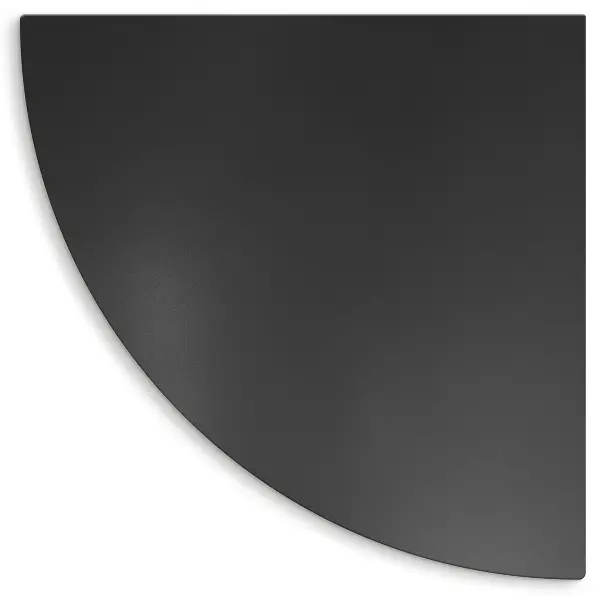 w kształcie ćwiartki koła 100x100 cm Osłona pod grill