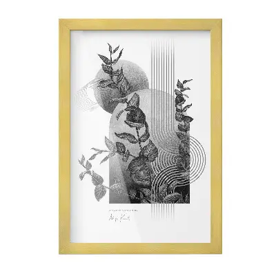 Złota ramka na zdjęcia 20x30 cm