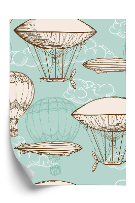 Tapeta Balony vintage