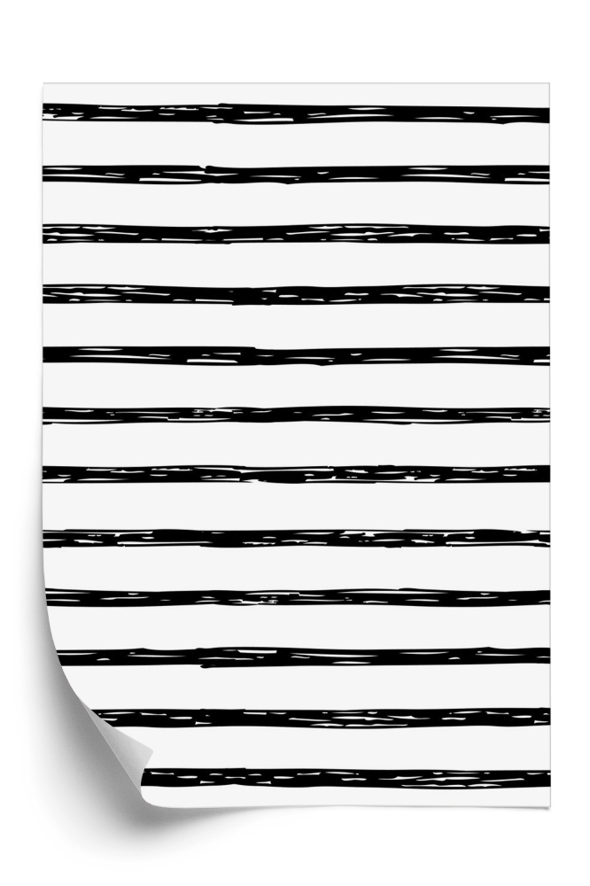 Tapeta Rysowane pionowe paski