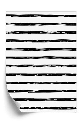 Tapeta Rysowane pionowe paski