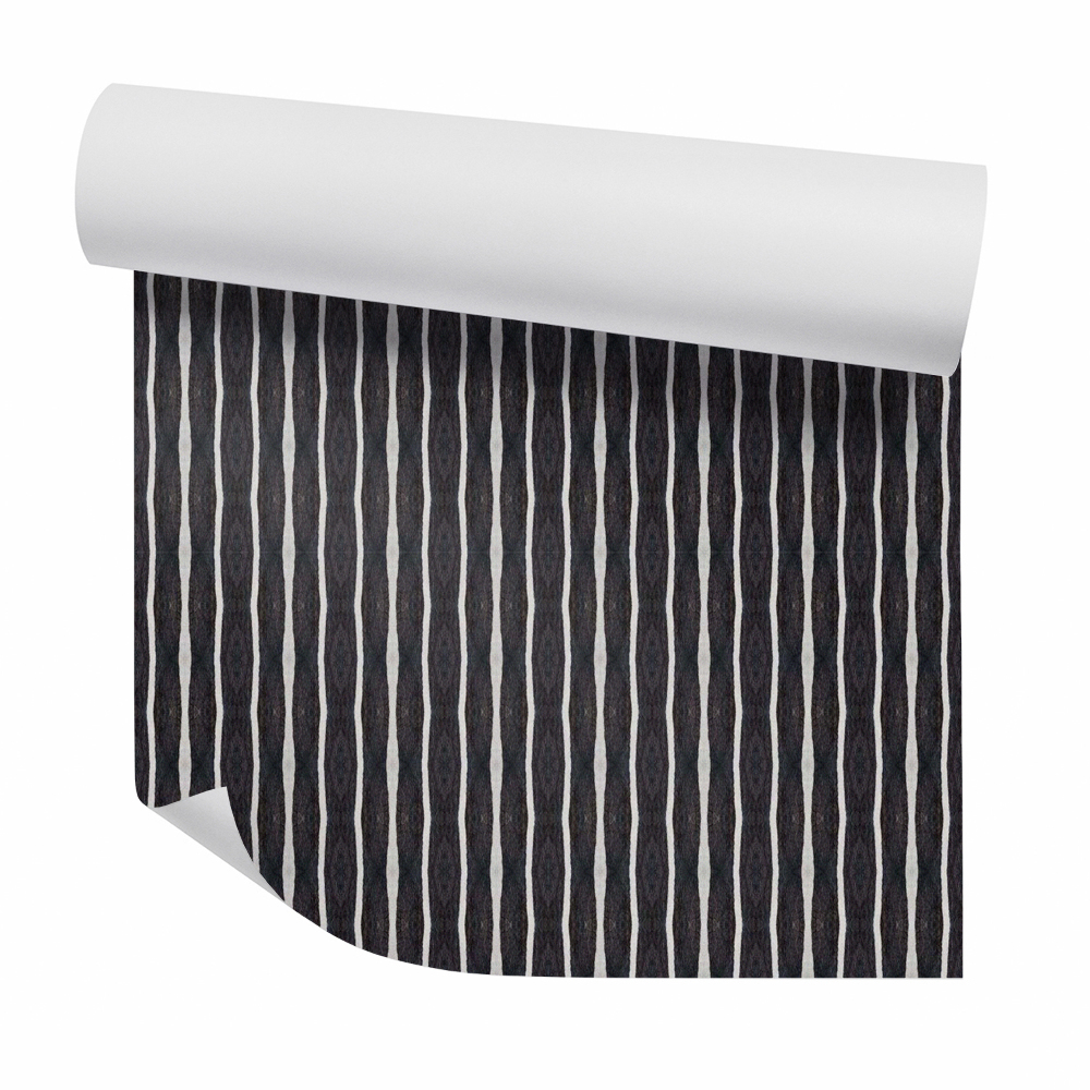 Tapeta Pionowe czarne pasy zebra