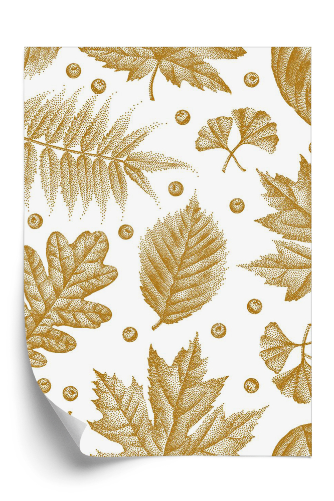 Tapeta Jesienne liście