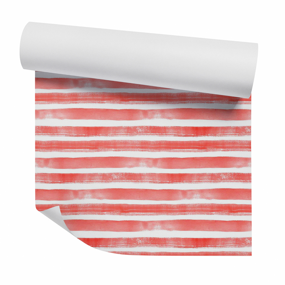 Tapeta Poziome czerwone pasy