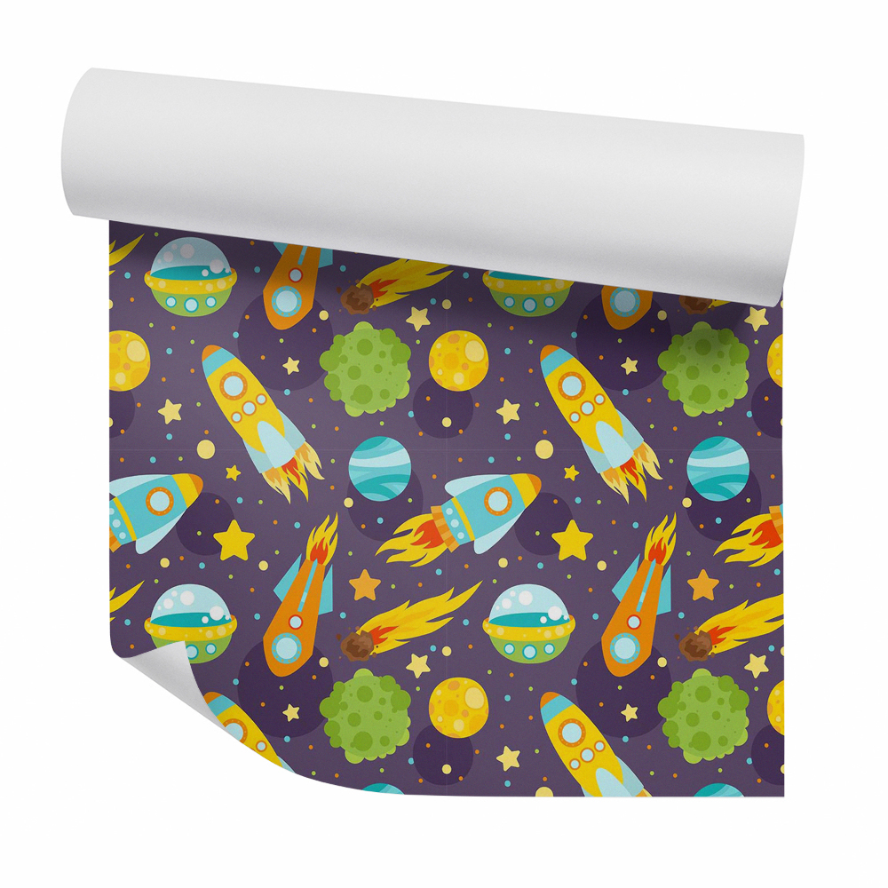 Tapeta Kosmiczny świat rakiety planety gwiazdy