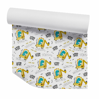 Okleina samoprzylepna na ścianę Wesoły dinozaur budowa