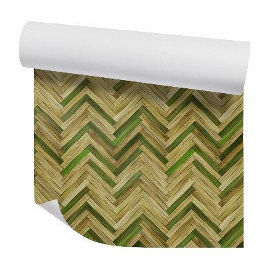 Okleina ścienna Zielone panele drewniane dekoracyjne