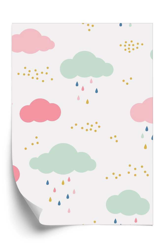 Tapeta Kolorowe chmury