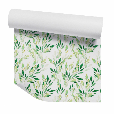 Okleina ścienna Zielone liście dekoracyjne