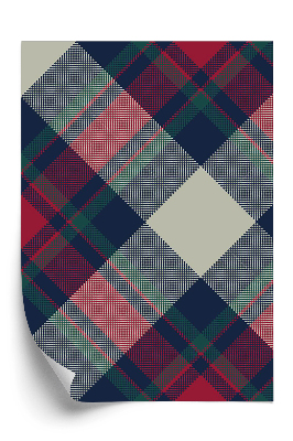 Tapeta Klasyczny wzór szkocką kratę tartan