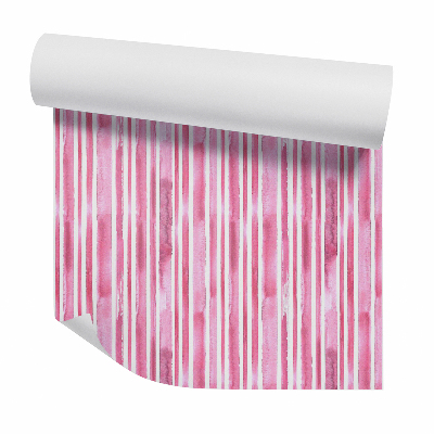 Okleina ścienna Pionowe różowe pasy