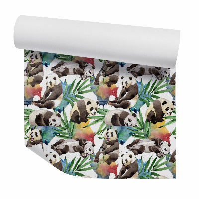 Okleina ścienna Ozdobne pandy