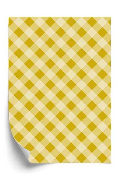 Tapeta Zółta kartka