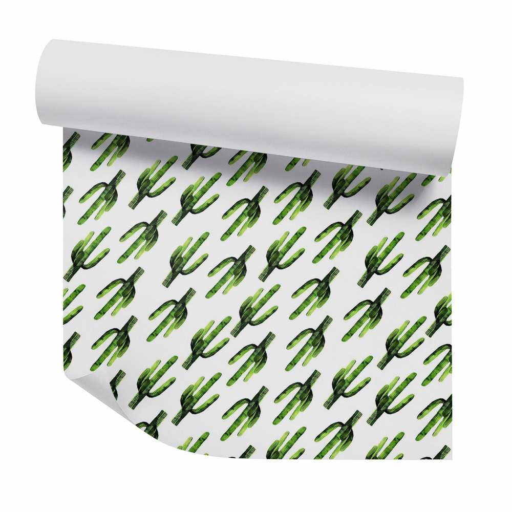 Okleina ścienna Kaktusy abstrakcja