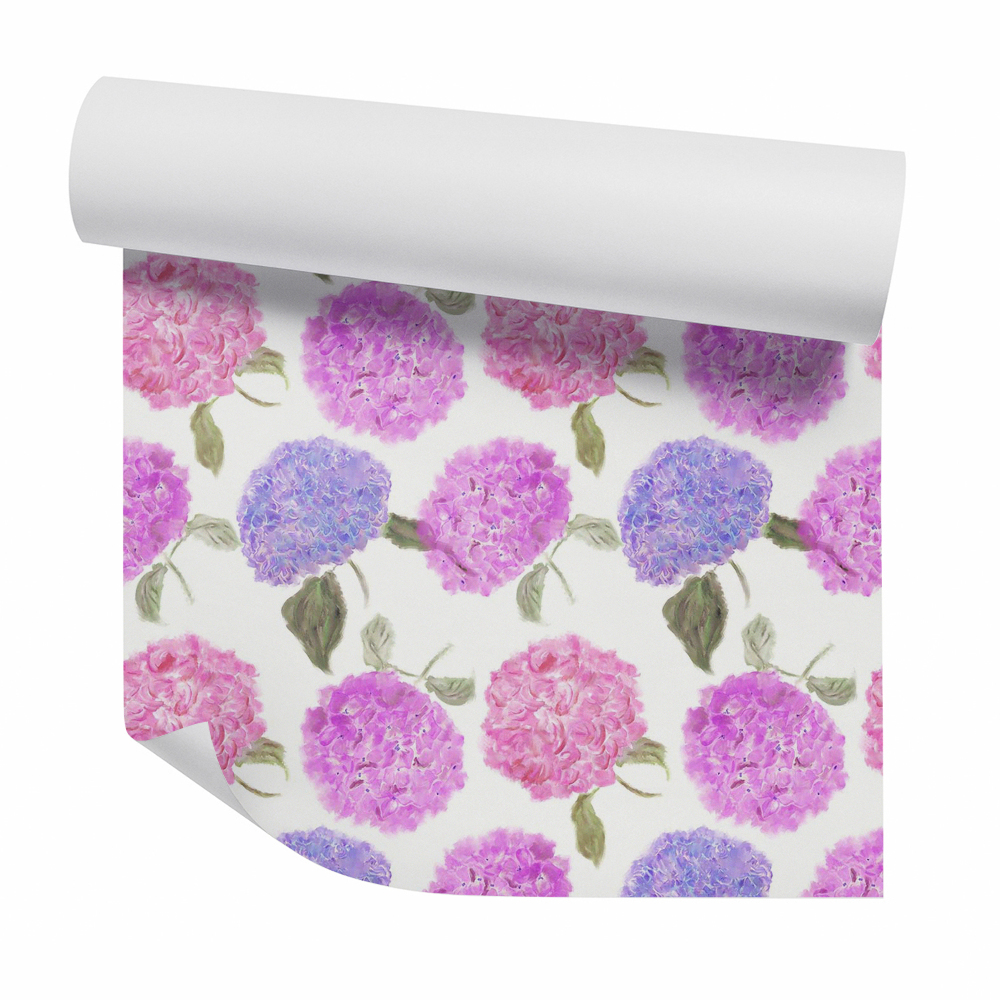 Okleina ścienna Dekoracyjne duże kwiaty