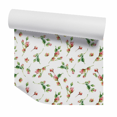 Okleina ścienna Akwarela kwiaty tulipany