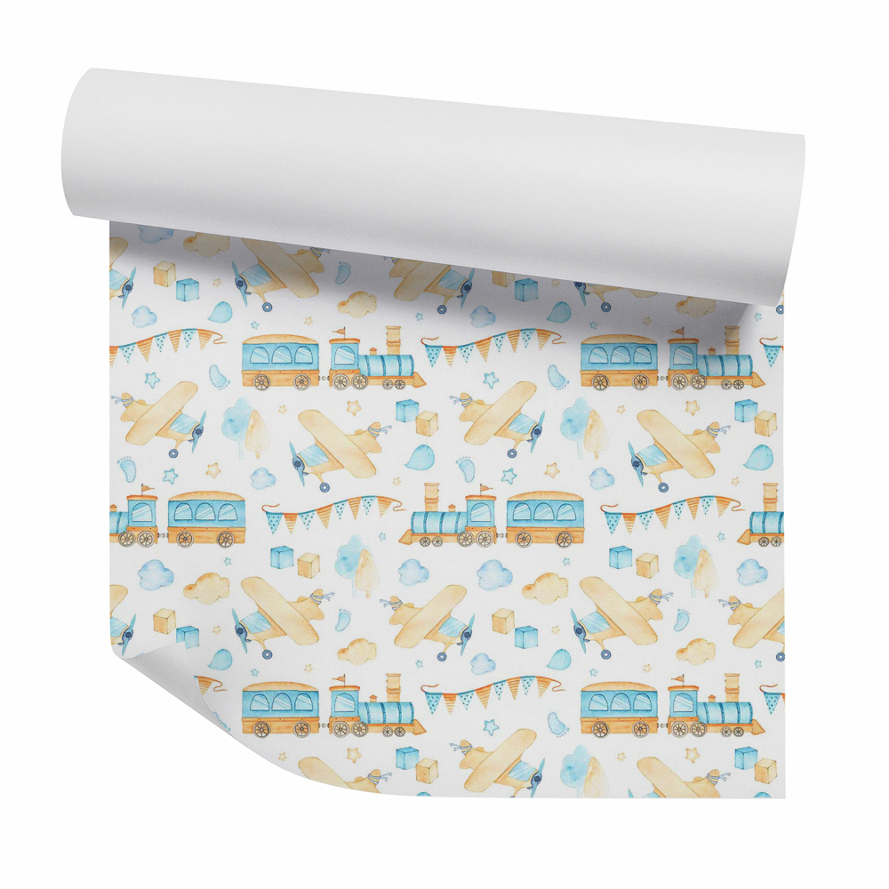 Okleina samoprzylepna na ścianę Dziecięce zabawki pastele