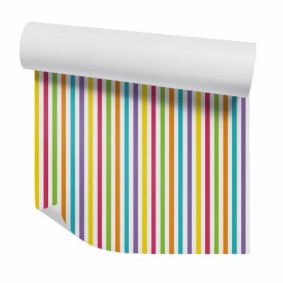 Tapeta Pionowe kolorowe pasy