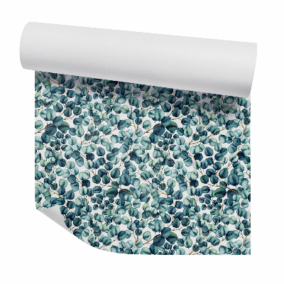 Okleina samoprzylepna na ścianę Roślinna zielona abstrakcja