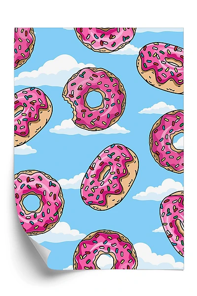 Tapeta Pączki z lukrem
