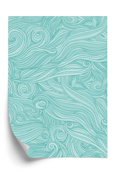 Tapeta Jednolity abstrakcyjny wzór morze