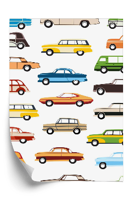 Tapeta Kolorowe samochody