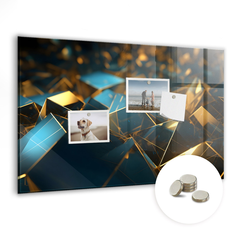 Tablica magnetyczna ozdobna Elegancka abstrakcja