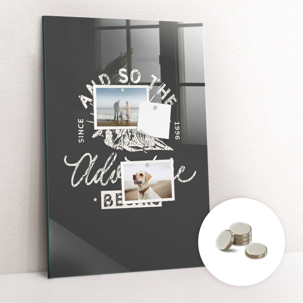 Tablica na magnesy Adventure Begin