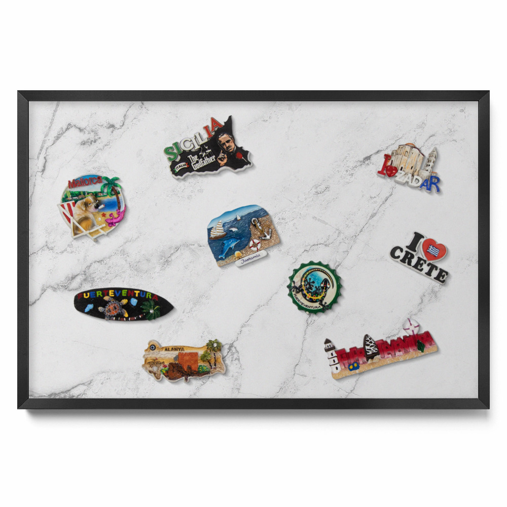 Tablica do magnesów Delikatny jasny marmur