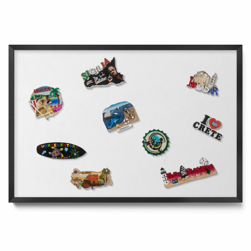 Metalowa tablica na magnesy Kolor biały