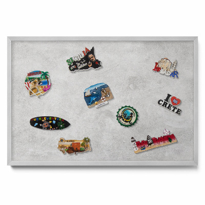 Tablica metalowa na magnesy Tekstura betonowej ściany