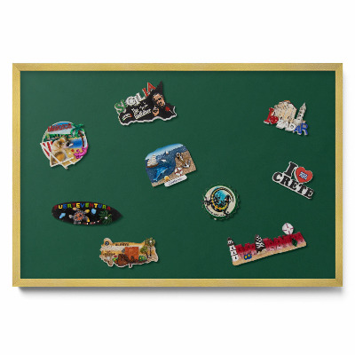 Tablica na magnesy na ścianę Kolor ciemnozielony