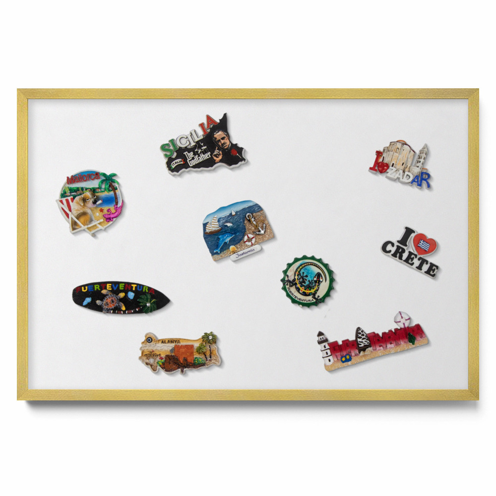 Tablica na magnesy do kuchni Kolor biały