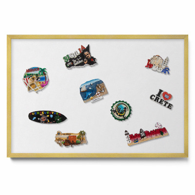 Tablica na magnesy do kuchni Kolor biały