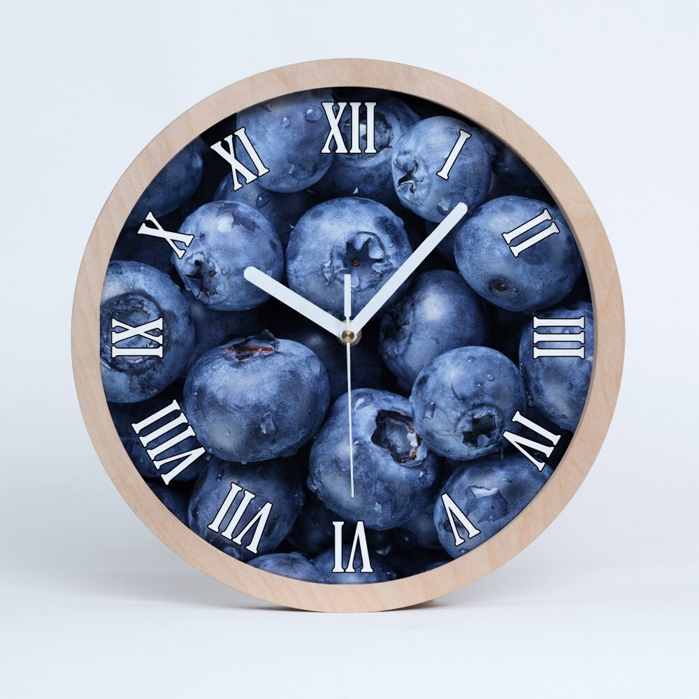 Zegar ścienny drewniany Jagody